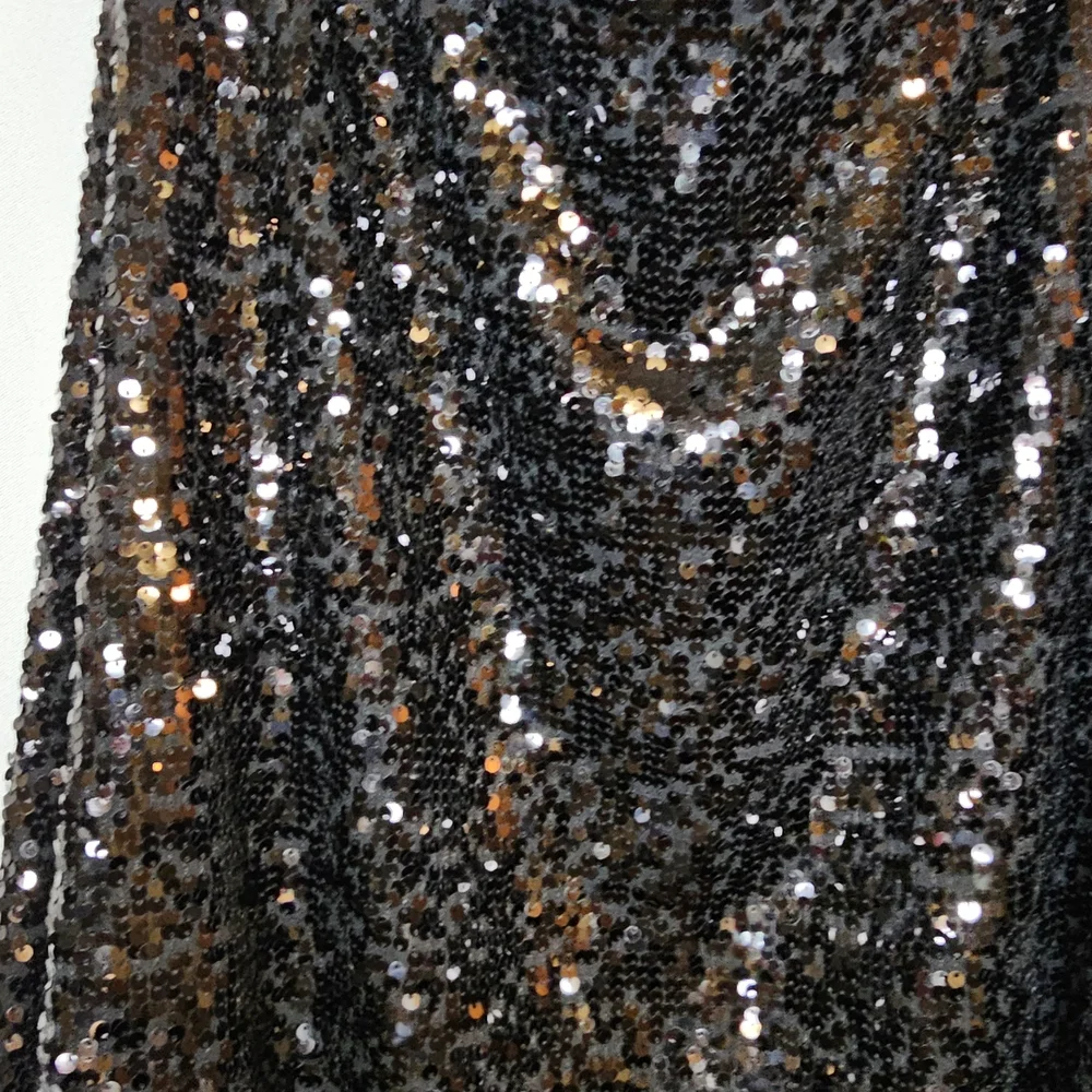 Avenue Sparkling Black A-Line Skirt - Picture 3 of 5